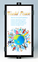 Load image into Gallery viewer, KABEKAKE black (World peace) Wall-hanging/Mounting Butsudan