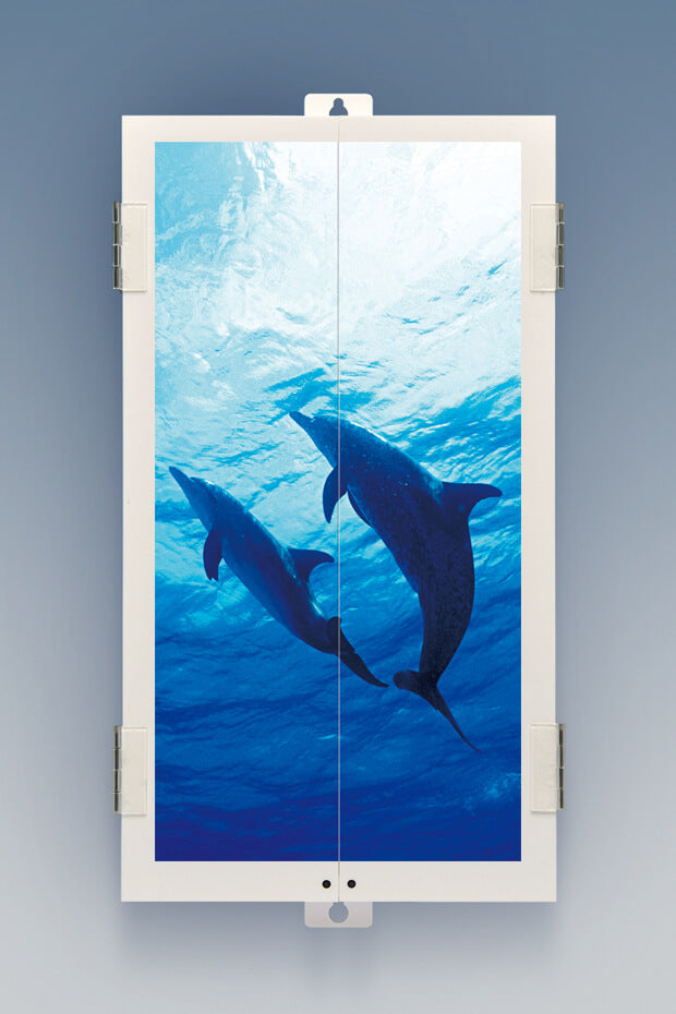KABEKAKE 白 (Dolphin) Wall-hanging/Mounting Butsudan